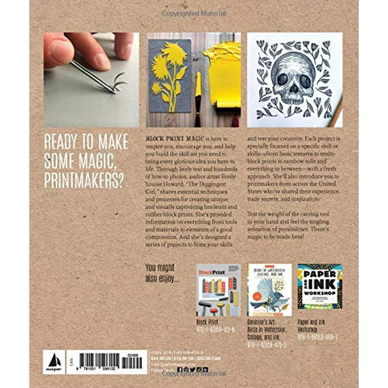 Block Print Magic: The Essential Guide to Designing, Carving, and Taking  Your Artwork Further with Relief Printing: Howard, Emily Louise:  9781631596155: : Books