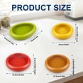thumbnail image 6 of Fresh Food Containers Set of 4, Reusable Silicone Fresh Pods for Avocado, Onions, Tomatoes and Garlic, Anti-Oxidation Storage Solution for Refrigerator Use, 6 of 7