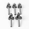 thumbnail image 2 of 5Pcs Tungsten Steel Alloy Router Bits Set Trimming Straight Milling Cutter Wood Bits with 1/4Inch, 2 of 8