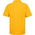 thumbnail image 2 of DDI 2267240 Boys' Gold Short Sleeve Polo Shirt - Size 14 Case of 36, 2 of 7