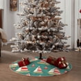 thumbnail image 4 of Fotbe Yachts And Buoys Pattern Christmas Tree Skirt, Tree Skirts Plush Christmas Decorations, Christmas Tree Skirts Xmas Decorations Holiday Party Decor-48", 4 of 6