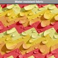 thumbnail image 5 of Yellow Chevron Dog Crate Cover, Arrows Geometric Design in Vibrant Warm Colors Waves Classical, Easy to Use Pet Kennel Cover for Medium Large Dogs, 35" x 23" x 27", Red Apricot Marigold, by Ambesonne, 5 of 6
