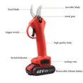 thumbnail image 4 of 30Mm Cordless Electric Pruning Shears Garden Secateur Branch Cutter Trimmer, 4 of 5