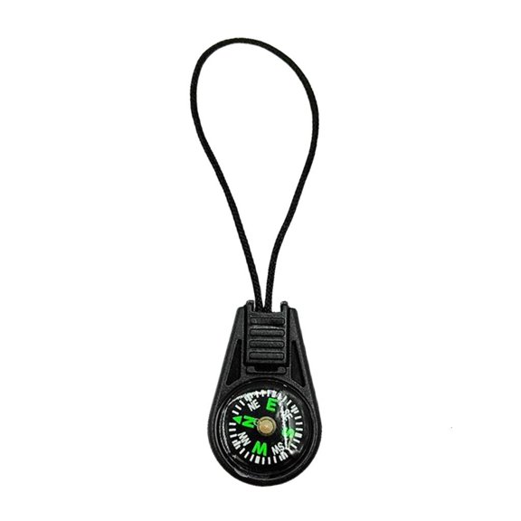 Qhmade Portable Landyard Compasses Outdoor Survival Compasses Tool Easy to Carry