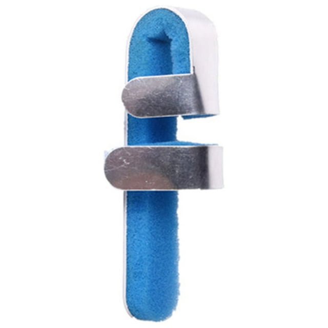 Flexible Finger Splint Set 6 Metal Splints for Injury Protection Adjustable Fastening Strap Breathable Lightweight