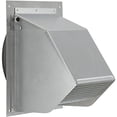 thumbnail image 2 of Broan-Nutone 641FA Aluminum Fresh Air Inlet Wall Cap for 6" Round Duct, 2 of 3