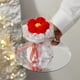 thumbnail image 4 of Ramo de flores eternas de crochet, ramo de punto hecho a mano, San Valentín, Día de la Madre, cumpleaños, boda, decoración del hogar, amigos, graduación (rojo), 4 of 6