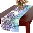 thumbnail image 2 of MYPOP Abstract Hipster Octopus Table Runner Home Decor 16x72 Inch,Ocean Octopus Table Cloth Runner for Wedding Party Banquet Decoration, 2 of 6