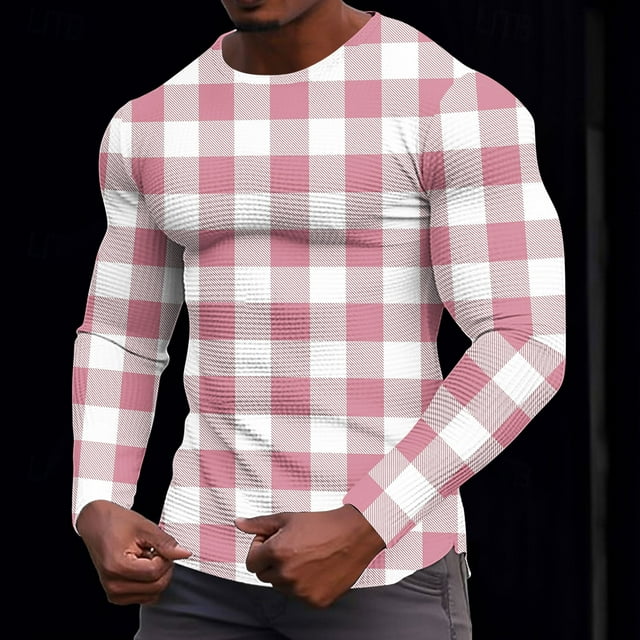 Blusas y camisas de manga larga con cuello redondo para hombre, ropa deportiva para el hogar, pijamas, camisetas casuales holgadas de color liso, blusa deportiva de poliéster para hombre