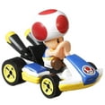 thumbnail image 4 of Hot Wheels Mario Kart Set of 4 Toy Character Vehicles, Includes 1 Exclusive Mario Toy (Styles May Vary), 0.68 lb, 4 of 7
