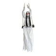 thumbnail image 3 of Halloween Hanging Light Up Ghost Decoration Swinging Doll Girl for Indoor Outdoor Parties and Haunted Houses, 3 of 9