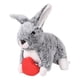 thumbnail image 1 of Conejo en forma de del corazón Ayuda conductual Mascota Dormir Compañero Acurrucarse Animales de peluche Gatos lindos Perros Cachorro Gato Yuyangstore Latido del corazón del cachorro, 1 of 8