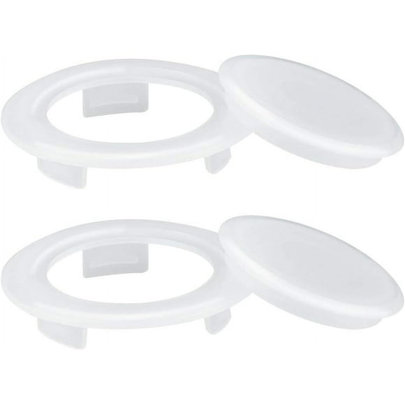 2 Pcs (4 Inch) Table Umbrella Hole Ring Plastic Umbrella Table Hole Protector for Patio Umbrella Garden Umbrella Umbrella Stability Umbrella - White