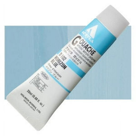 Holbein Acrylic Gouache, Horizon Blue, 20ml