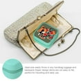 thumbnail image 3 of Autua Bear Sunglasses Coffee Travel Jewelry Case with Necklace Ring Earring Organizer Box Green, 3 of 5