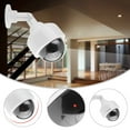 thumbnail image 2 of Cámara de seguridad simulada con forma de cúpula, cámara de seguridad falsa parpadeante, cámara con rotación de 360°, 2 of 10