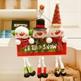 thumbnail image 7 of Vikakiooze 2022 Christmas Decor Xmas Window Christmas Santa Party Door Decor Christmas Decorations, 7 of 7