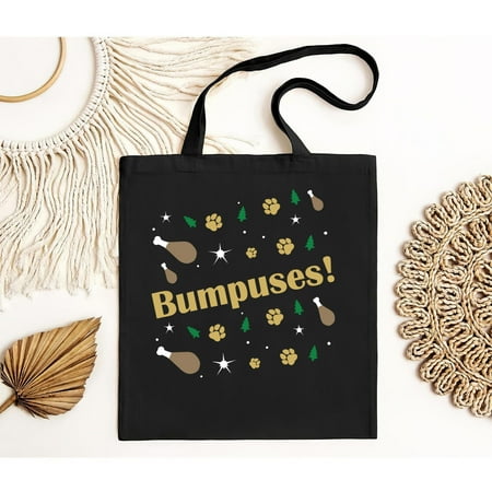 vintage Bumpuses! Short-Sleeve Tote Bag-TH23487