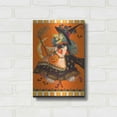 thumbnail image 3 of Luxe Metal Art 'Witch' by David Galchutt, Metal Wall Art, 12"x16", 3 of 7