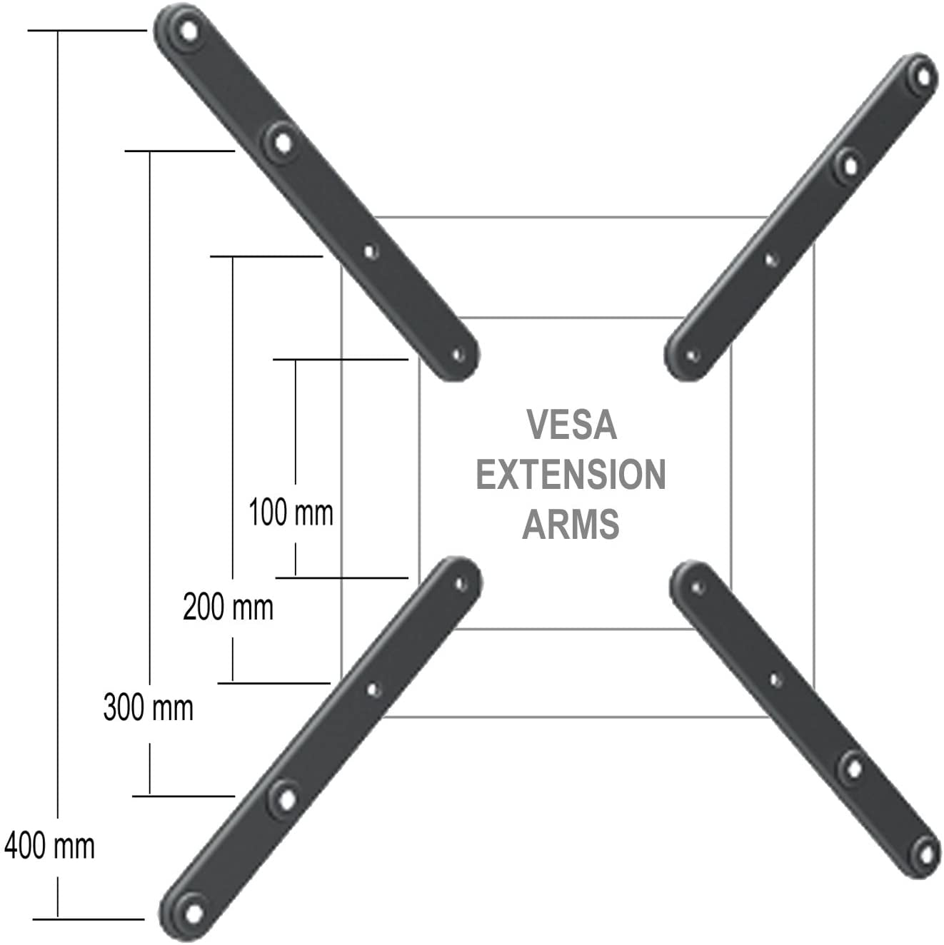 Master Mounts 444T-L Locking Front Install Tilt Wall Mount - Mounting in RVs Campers Trucks Boats, Fits TVs up to 55", VESA Patterns up to 400x400