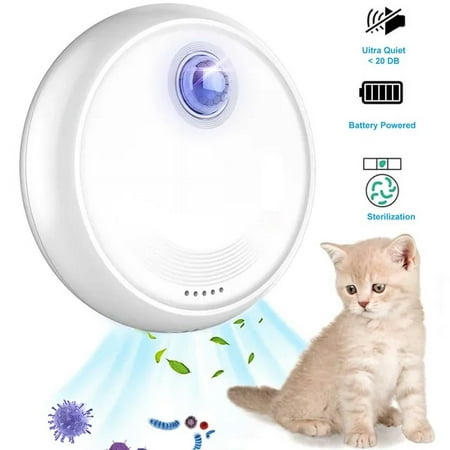 

Advanced and High-Powered Cat Odor Purifier - Smart Long-Lasting Deodorization Solution with Rechargeable 4000mAh Battery - Effective Pet-Friendly Eliminator for Powerful Pet Areas Odor