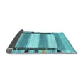 thumbnail image 2 of Ahgly Company Indoor Round Abstract Light Blue Contemporary Area Rugs, 6' Round, 2 of 4