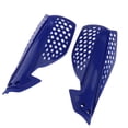 thumbnail image 1 of Par de manillares de motocicleta de 8 pulgadas que se caen Azul, 1 of 7