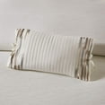 thumbnail image 2 of N Natori Hanae Embroidered Cotton Oblong Decorative Pillow, 12x20'', White, 2 of 3