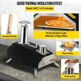 thumbnail image 3 of Tuspuzz Horno de Pizza para Exteriores&nbsp;12 pulgadas Horno de&nbsp;Pizza Madera Pellet, 3 of 9