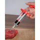 thumbnail image 5 of Muyoka Jeringa inyectora de carne de 30 ml Jeringa inyectora de adobo de pl谩stico con aguja Jeringa reutilizable est茅ril con marca de escala Jeringa de condimento de alimentos con cepillos de limpieza, 5 of 5