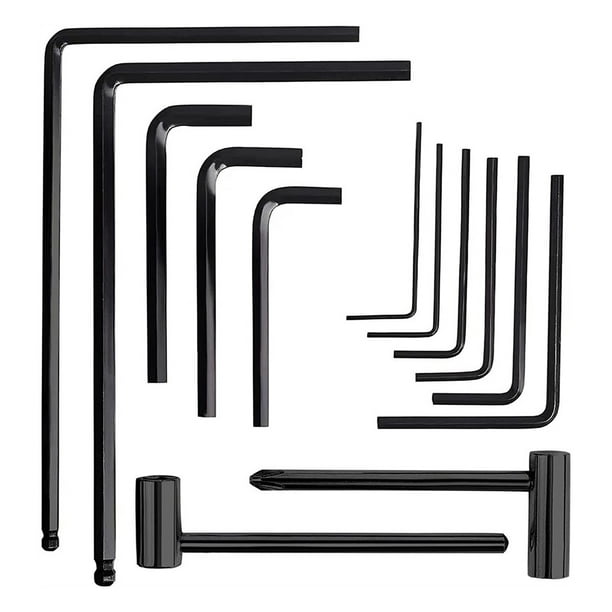 13 unids/set de llaves de guitarra, juego de herramientas de destornillador de llave profesional para principiantes JShteea Para Estrenar