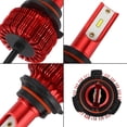 thumbnail image 2 of 1 par Auto camión CSP lámpara frontal faro bombils 20W -30V 6500K 360 grados, varios 9006 Macarena bombilla de faro de coche, 2 of 8