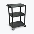 thumbnail image 1 of Luxor 42"H AV Cart - Three Shelves, Electric, 1 of 2