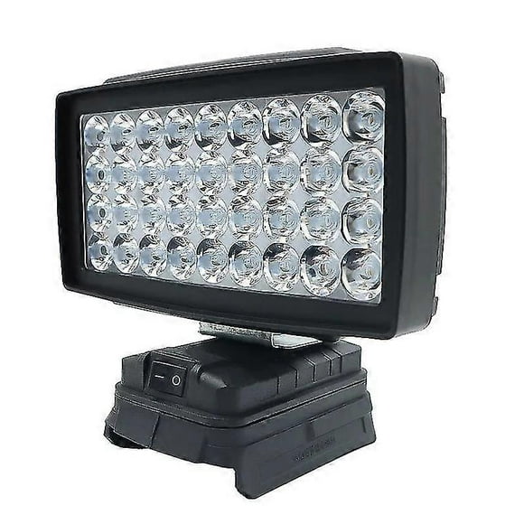 36 Beads Car Led Work Light Flashlight Electric Torch Spotlight Usb Power Bank Lamp For Bosch 18v Bat609 Bat618 Li-ion Battery