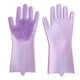 thumbnail image 1 of Guantes Fiudx para lavar platos guantes para el hogar y guantes para bañar a mascotas a prueba de arañazos y roturas, 1 of 2