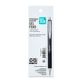 thumbnail image 2 of Pen+Gear Retractable Gel Pens, Medium Point, 0.7 mm, Black, 2 Count, 2 of 6