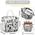 thumbnail image 5 of Halloween Doodle Elements Womens Lunch Box for Work,Insulated Large Lunch Bag for Tween and Teen,Loncheras Para Mujer,Leakproof Adult Lunch Bag for Work,Beach,Travel,Picnic,Camping, 5 of 7