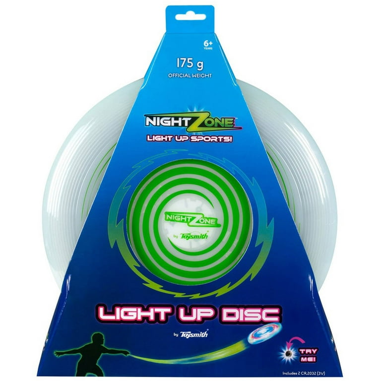 Toysmith Nightzone Light Up Flying Disc