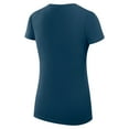 thumbnail image 3 of Women's G-III 4Her by Carl Banks Navy Indiana Pacers Super-Slim Fit Lightweight Heart V-Neck T-Shirt, 3 of 3
