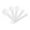 White, variant on Moocorvic 5Pcs/set Measuring Spoon For Baking Plastic Teaspoon Tablespoon Utensil Kitchen