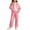 Red*, variant on RUTAYY Children Girls Clothing Sets Denim Jacket and Wide Leg Pants 2-Pack Comfortable with Pocket Chic Holiday Outfit Sets