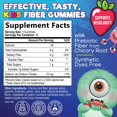thumbnail image 3 of Fiber Gummies for Kids 4g, Safe Daily Fiber Gummy Supplement for Kids - Soluble Inulin Prebiotic Gummy for Digestive Health Support - Nature's Plant-Based Regularity & Digestion Support - 120 Gummies, 3 of 10