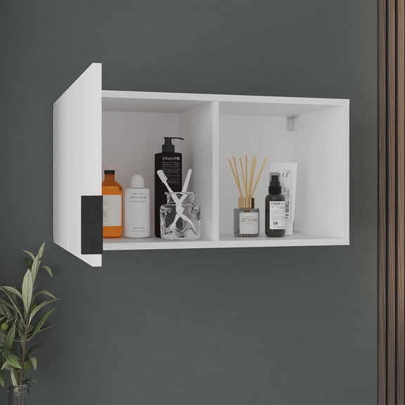 Kaser Medicine Cabinet with Mirror and Shelves, Modern Bathroom Storage Solution