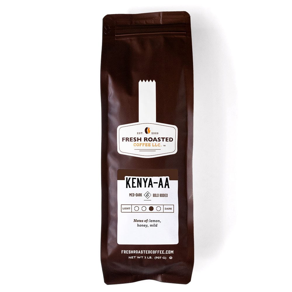 Kenya AA Nyeri Ichamara, Whole Bean, Fresh Roasted Coffee LLC. (2 lb.)