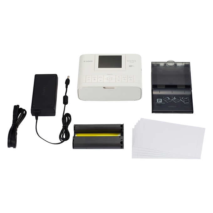 Canon Selphy CP1300 Printer with Extra Ink and Paper Set - Walmart.ca