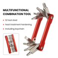 thumbnail image 2 of Hexagonal Bit Screwdriver Bicycle Repair Tool Kit Mountain Bike Wrench Screwdriver Chain Hex Spoke Multifunction Bicycle Repair Set, 2 of 8