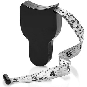 Giyblacko Mesure ToolsSelf Mesure de la bande de réduction avec poignée Mesure de taille multifonctionnelle Torche Y Mesure de bande molle