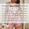 thumbnail image 3 of Levmjia Womens Pajama Set 2 Piece Summer Short Sleeve Sleepwear Cotton Comfortable Loungewear Soft Breathable Relaxing Nightwear for Women Plus Size, 3 of 6