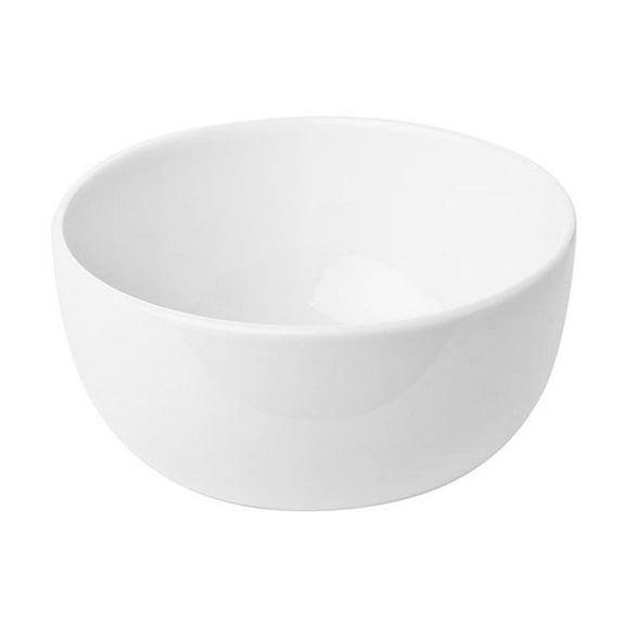 Porcelain Santa Monica dia.4.25" h:2" 8 oz. Round White Porcelain Bowl (Set of 4)