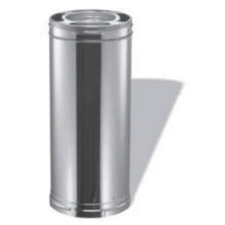 - M & G Duravent 6DP-24 6 Inch x 24 Inch Dura-Vent Dura/plus Chimney Length Inner Liner 430-alloy Stainless Galvanized Outer Wall